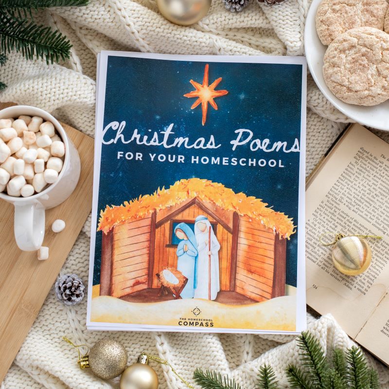 Free Christmas Poetry Printable For Your Homeschool Homeschool Compass